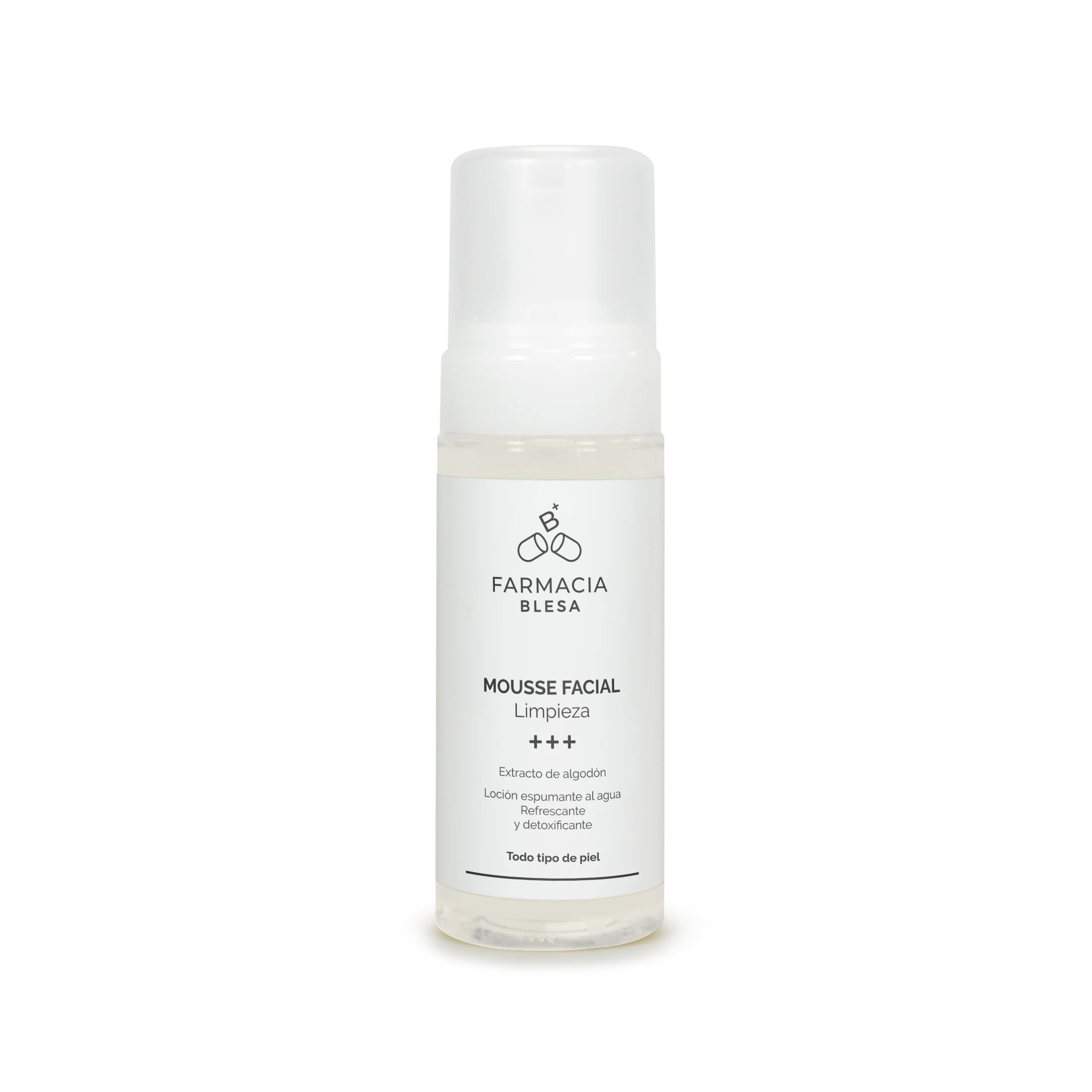 Farmacia Blesa Mousse facial con extracto de algodón 150 ml