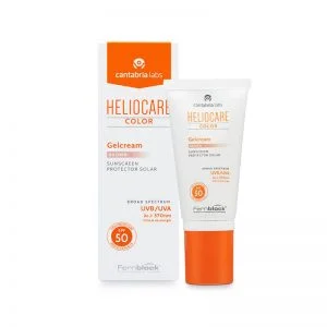 gel cream brown heliocare color