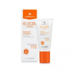 gel cream light heliocare color