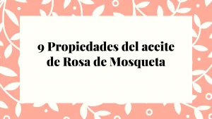 propiedades rosa mosqueta