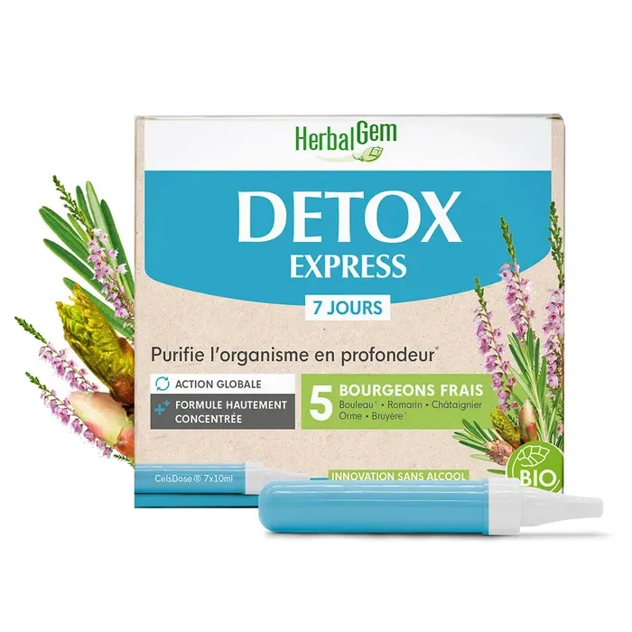 Herbalgem Detox Express Monodosis BIO 7vialesx10ml