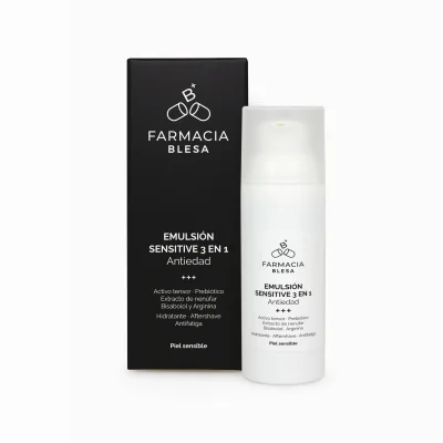 Farmacia BLESA EMULSION SENSITIVE 3 EN 1 ANTIEDAD HOMBRE 50 ML