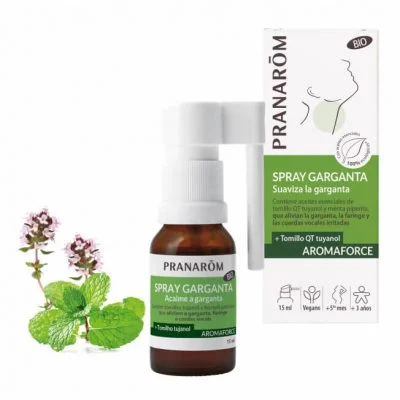 aromaforce spray garganta