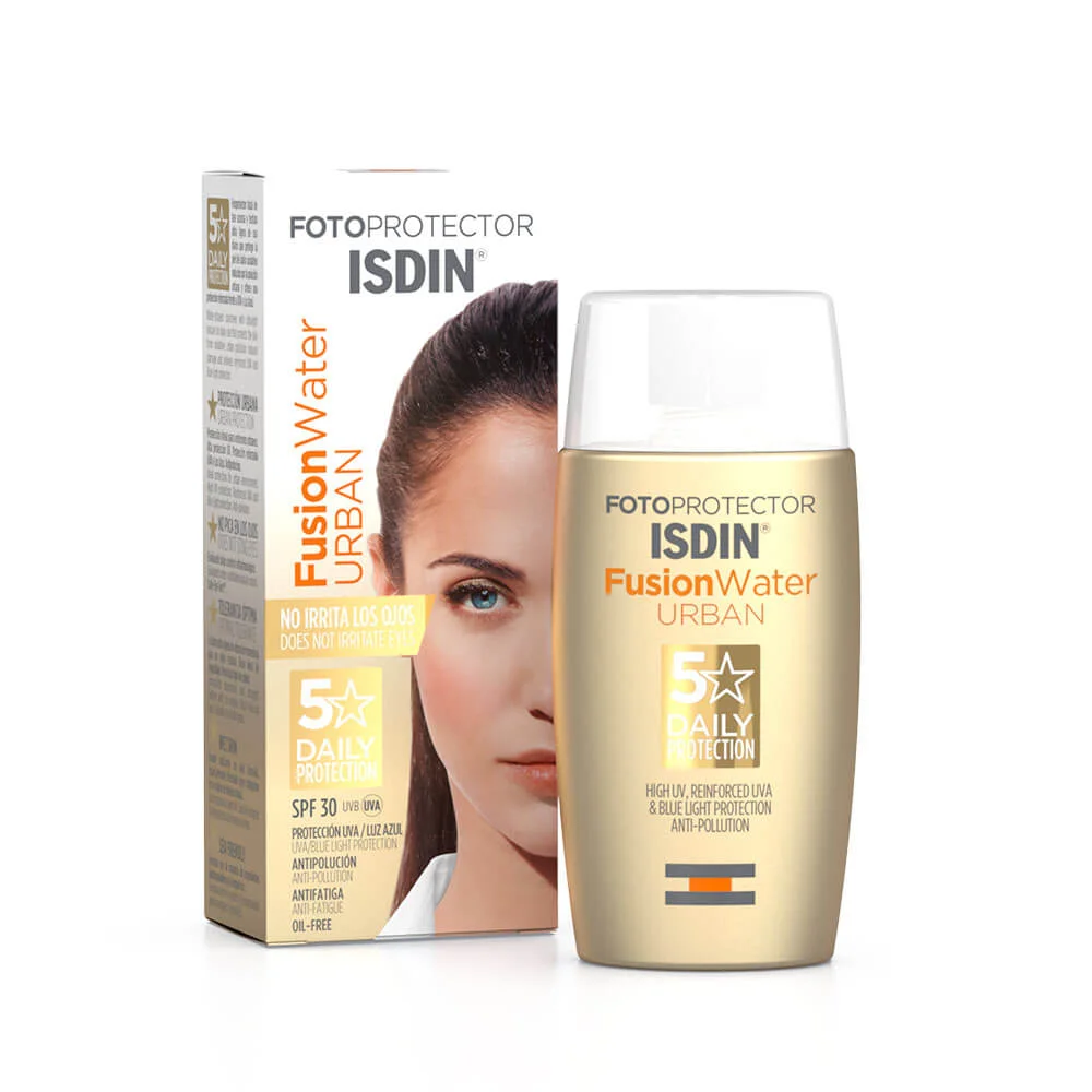 isdin fusion water urban spf30