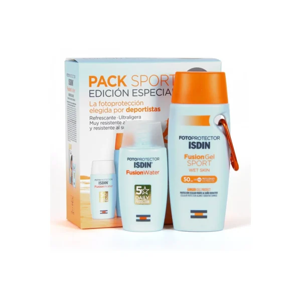 PACK SPORT FOTOPROTECTOR ISDIN FUSION SPF50+  GEL 1 ENVASE 1