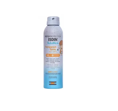 FOTOPROTECTOR ISDIN SPF 50 PEDIATRICS SPRAY TRANSPARENT WET