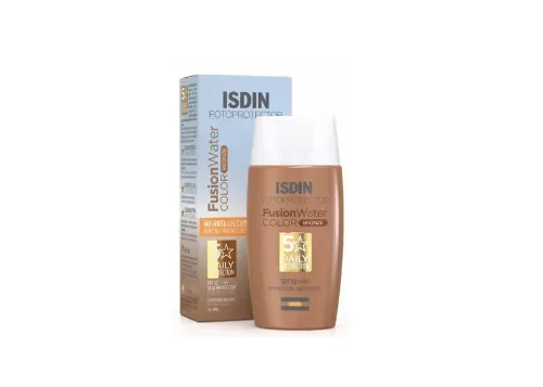 FOTOPROTECTOR ISDIN SPF 50 FUSION WATER COLOR bronze  1 ENVASE 50 m