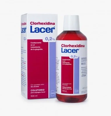 LACER COLUTORIO CLORHEXIDINA  1 ENVASE 500 ml