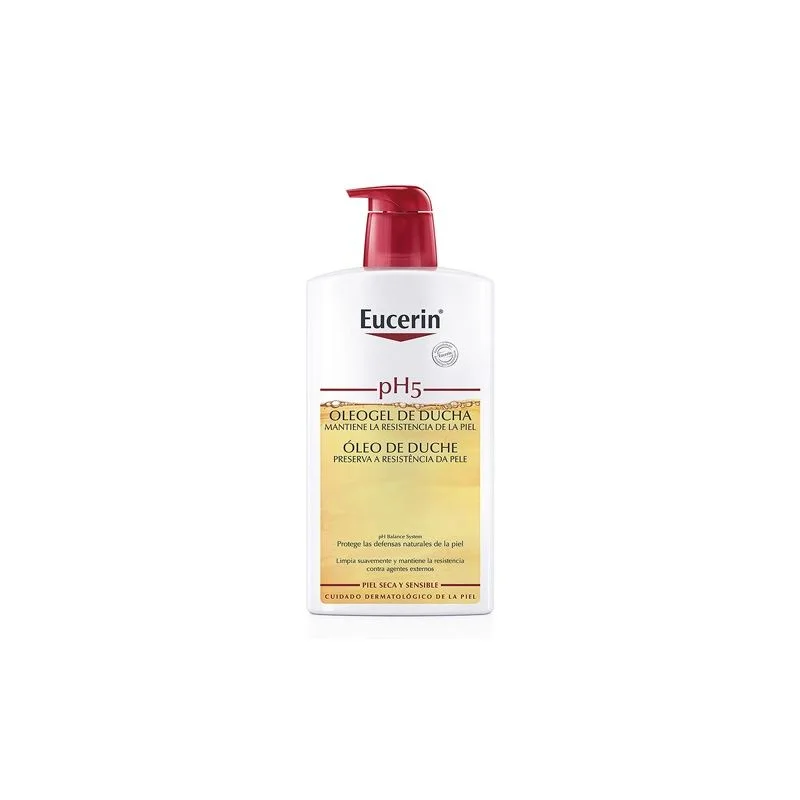 OLEOGEL DE DUCHA EUCERIN PIEL SENSIBLE PH-5 1 ENVASE 1 l