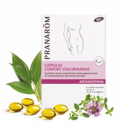 PRANAROM AROMAFEMINA CONFORT VIAS URINARIAS BIO  30 CAPSULAS