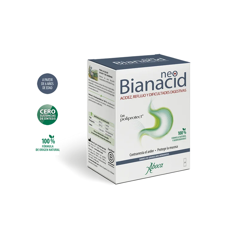NEOBIANACID 20 SOBRES GRANULADO 1,55 g