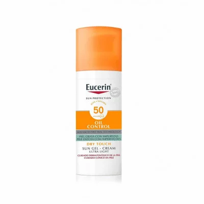 eucerin protector piel grasa color