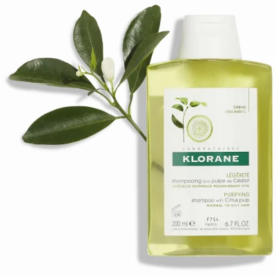 KLORANE CHAMPU A LA PULPA DE CIDRA    400 ml