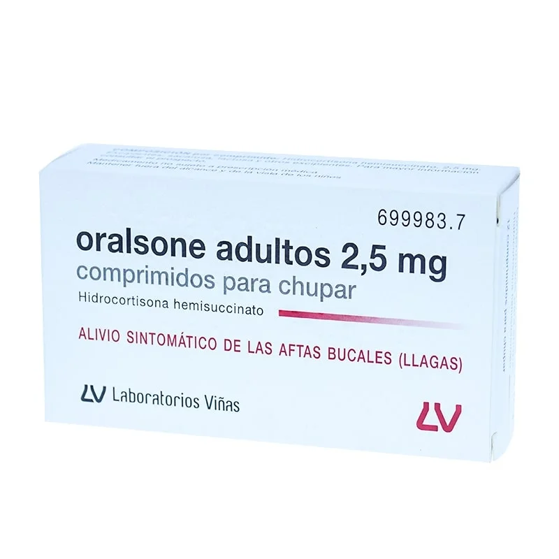 ORALSONE ADULTOS 2,5 MG 12 COMPRIMIDOS PARA C