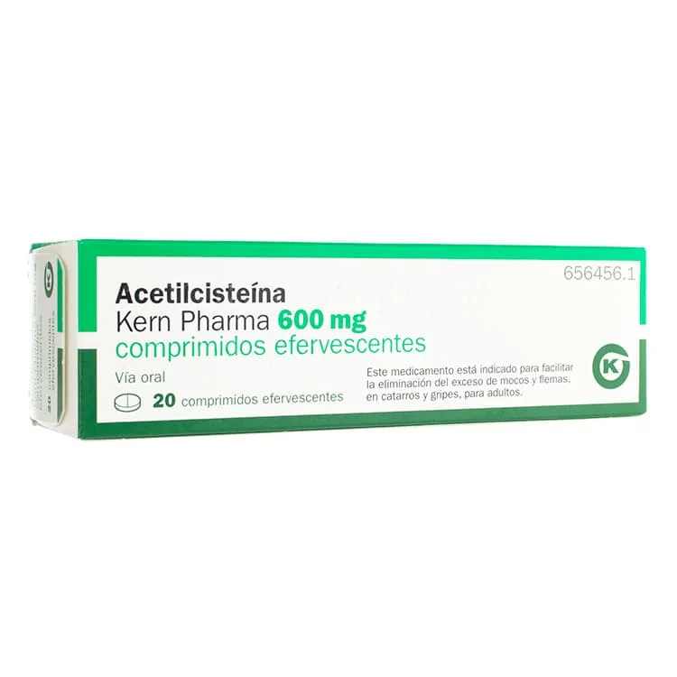 ACETILCISTEINA KERN PHARMA EFG 600 mg 20 COMP