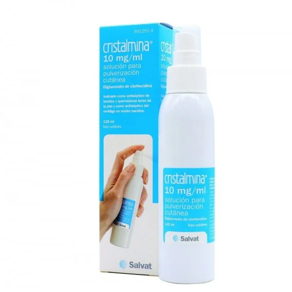 CRISTALMINA 10 MG/ML SOLUCION CUTANEA 1 FRASC