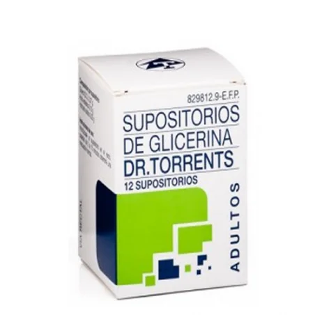SUPOSITORIOS DE GLICERINA DR. TORRENTS ADULTO