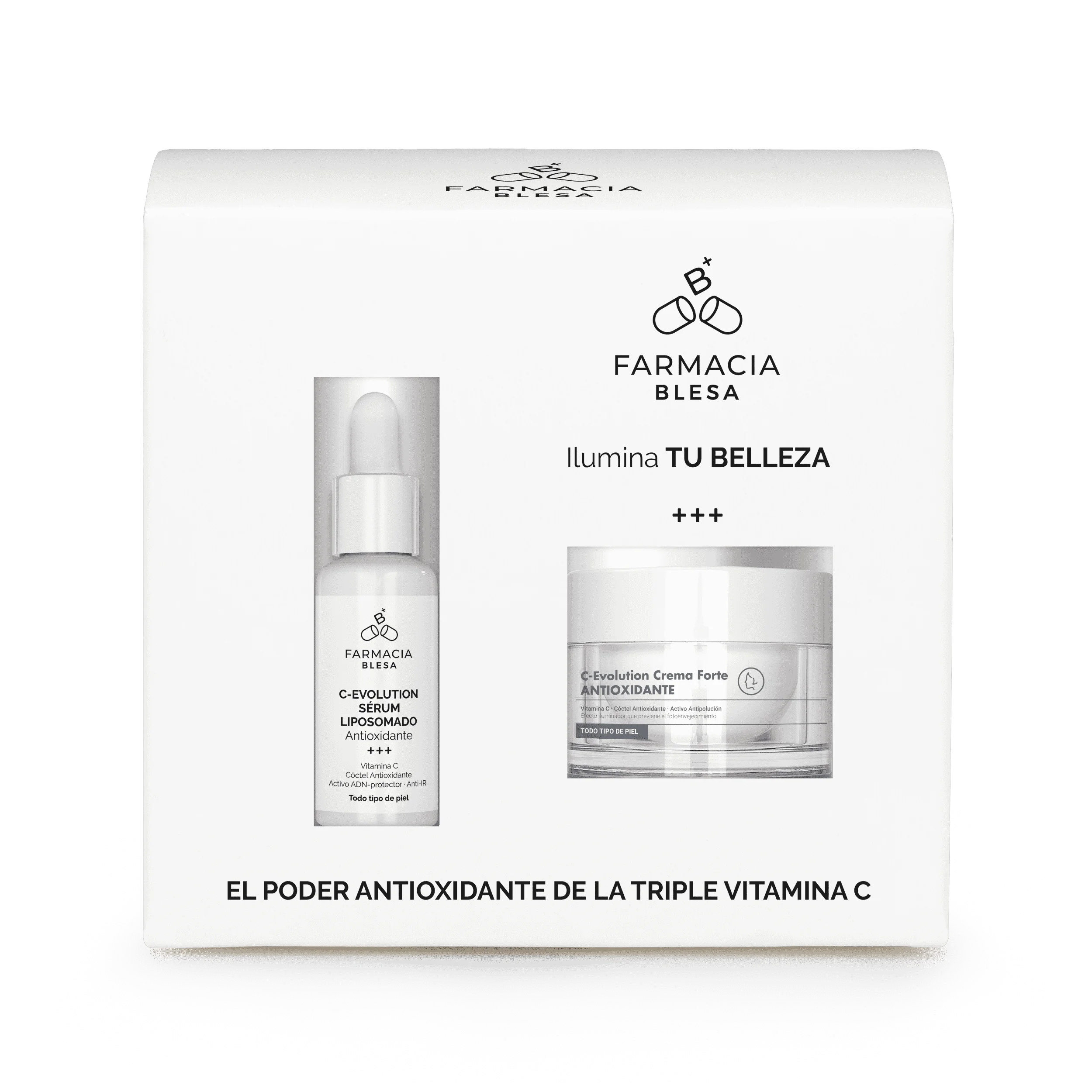 FARMACIA BLESA COFRE ANTIOXIDANTE C-EVOLUTION Sérum+Crema