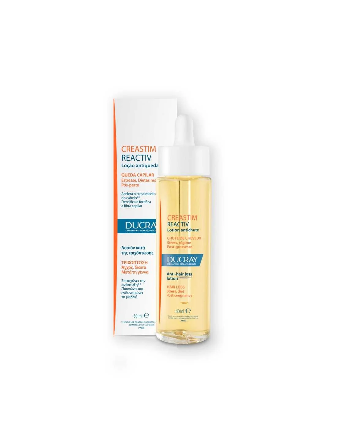 DUCRAY CREASTIM REACTIV LOCION ANTICAIDA DUCRAY 60 ML