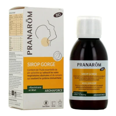 PRANAROM AROMAFORCE JARABE GARGANTA BIO 150ML