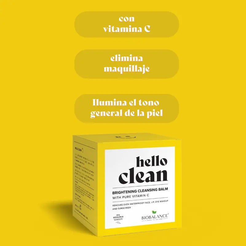HELLO CLEAN BALSAMO LIMPIADOR VITAMINA C PURA 100ML