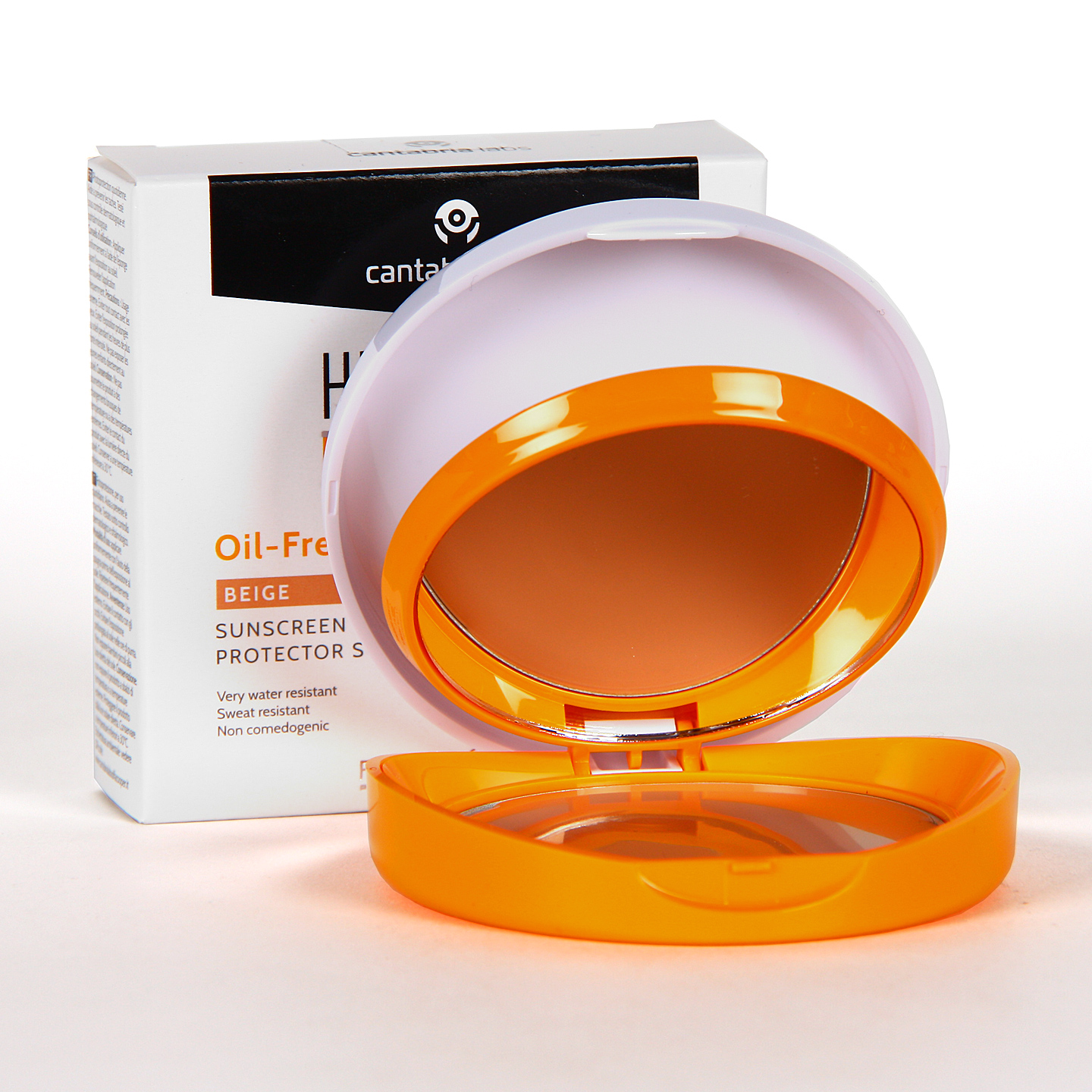 HELIOCARE 360º SPF 50+ OIL-FREE COMPACT PROTECTOR SOLAR 1 ENVASE 10 g COLOR BEIGE