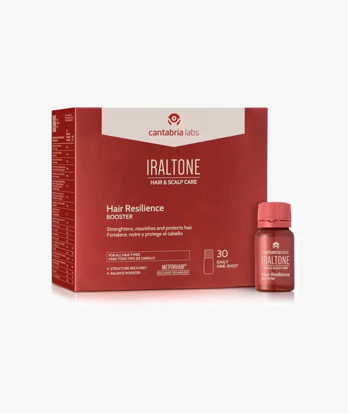 IRALTONE HAIR RESILIENCE BOOSTER 30 VIALES 15 ml