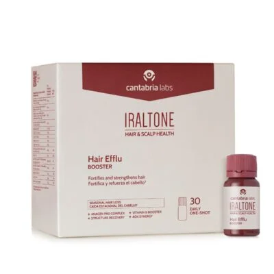 IRALTONE HAIR EFFLU BOOSTER  30 VIALES 15 ml