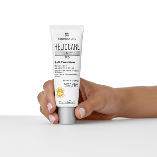 HELIOCARE 360º MD A-R EMULSION PROTECTOR SOLAR PIEL SENSIBLE CON TENDENCIA A ROJECES SPF 50+  1 TUBO 50 ml