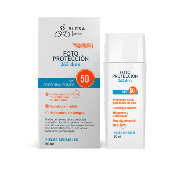 BLESA FARMA FOTOPROTECCION 365DIAS 50+ PIELES SENSIBLES 50G
