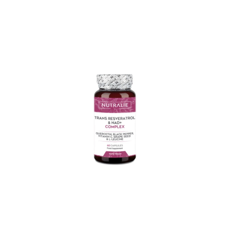 NUTRALIE TRANS-RESVERATROL & NAD+ COMPLEX 60 CAPSULAS
