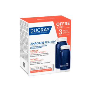 ANACAPS REACTIV CABELLO Y UÑAS DUCRAY 3 ENVASES 30 CAPSULAS